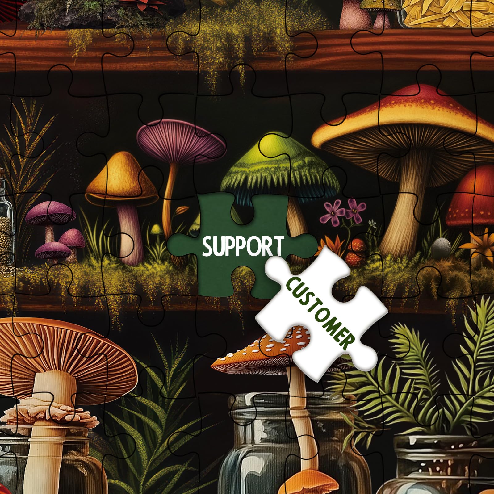IdeaBazar offers missing piece support for a smooth puzzle experience