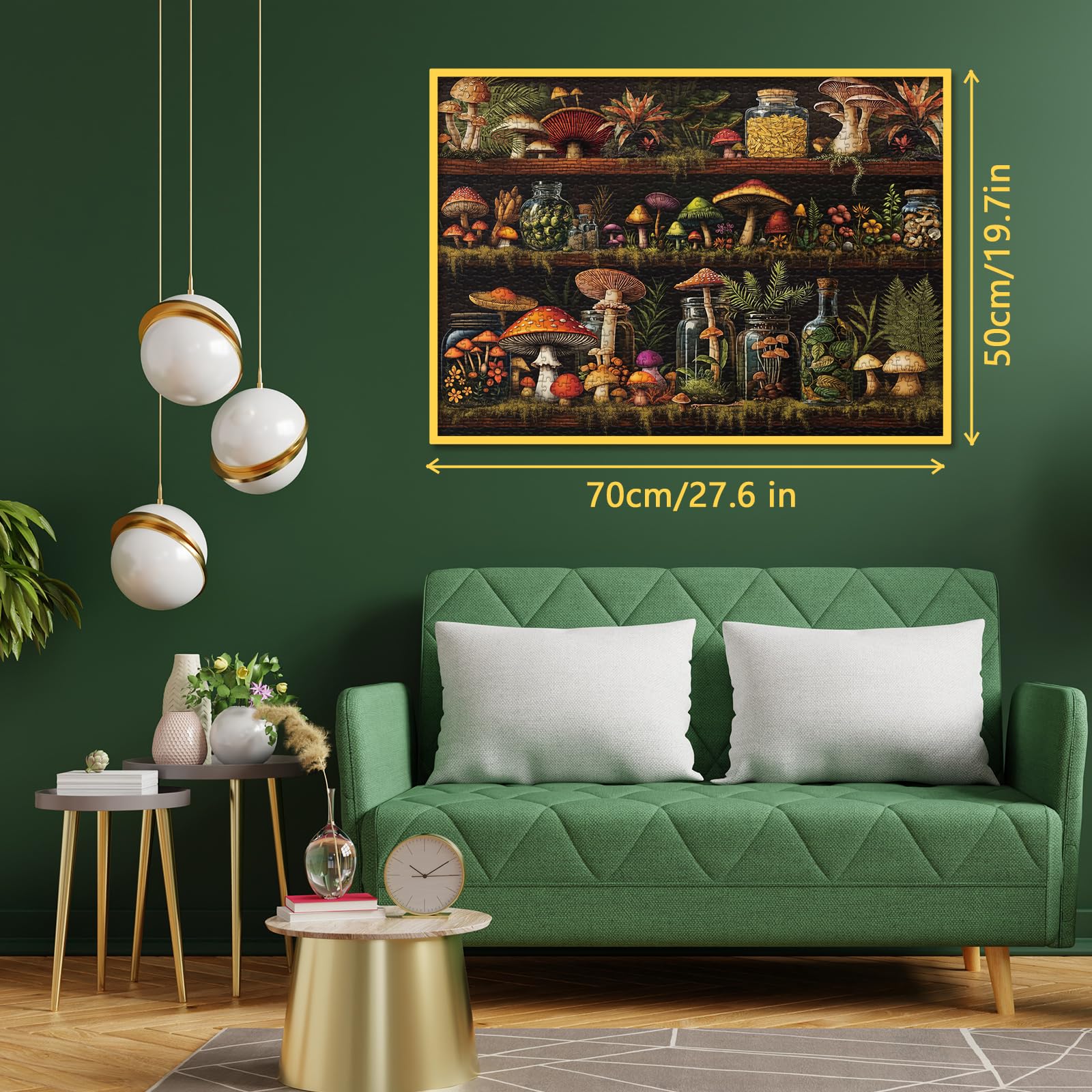 IdeaBazar puzzle colors: vivid hues that brighten any space after completion