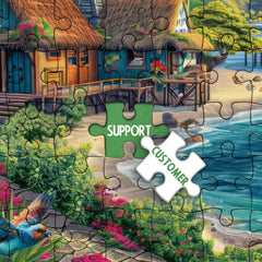 IdeaBazar Vibrant Ocean Puzzle showcases bold colors that spark conversation.
