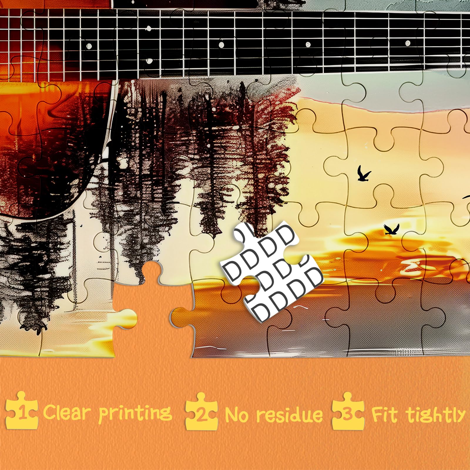 IdeaBazar Vibrant Tree Scenery Puzzle showcasing bright foliage and scenic depth