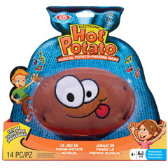 IDEAL Alex electronic hot potato in action during a lively family game night.