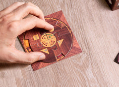 Identity Games players board supports collaborative thinking and shared problem solving.
