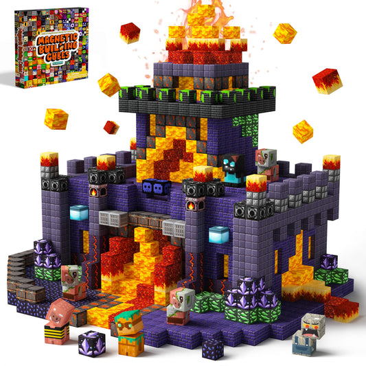 idoot 100pcs magnetic blocks set promotes imaginative STEM exploration.