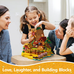 idoot open-ended farm construction encourages creativity and collaboration in kids