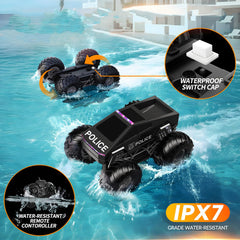 idrone Cyber RC Truck reinforced PA chassis close-up for durability