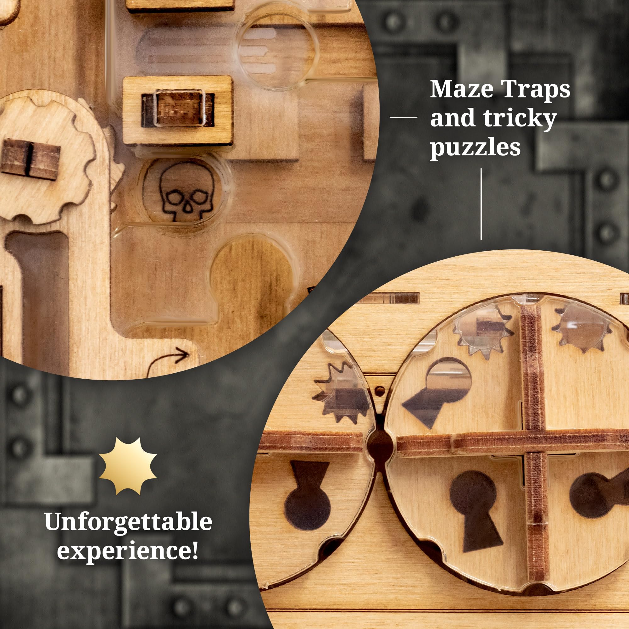 iDventure A-maze-ing Safe marble maze puzzle in action