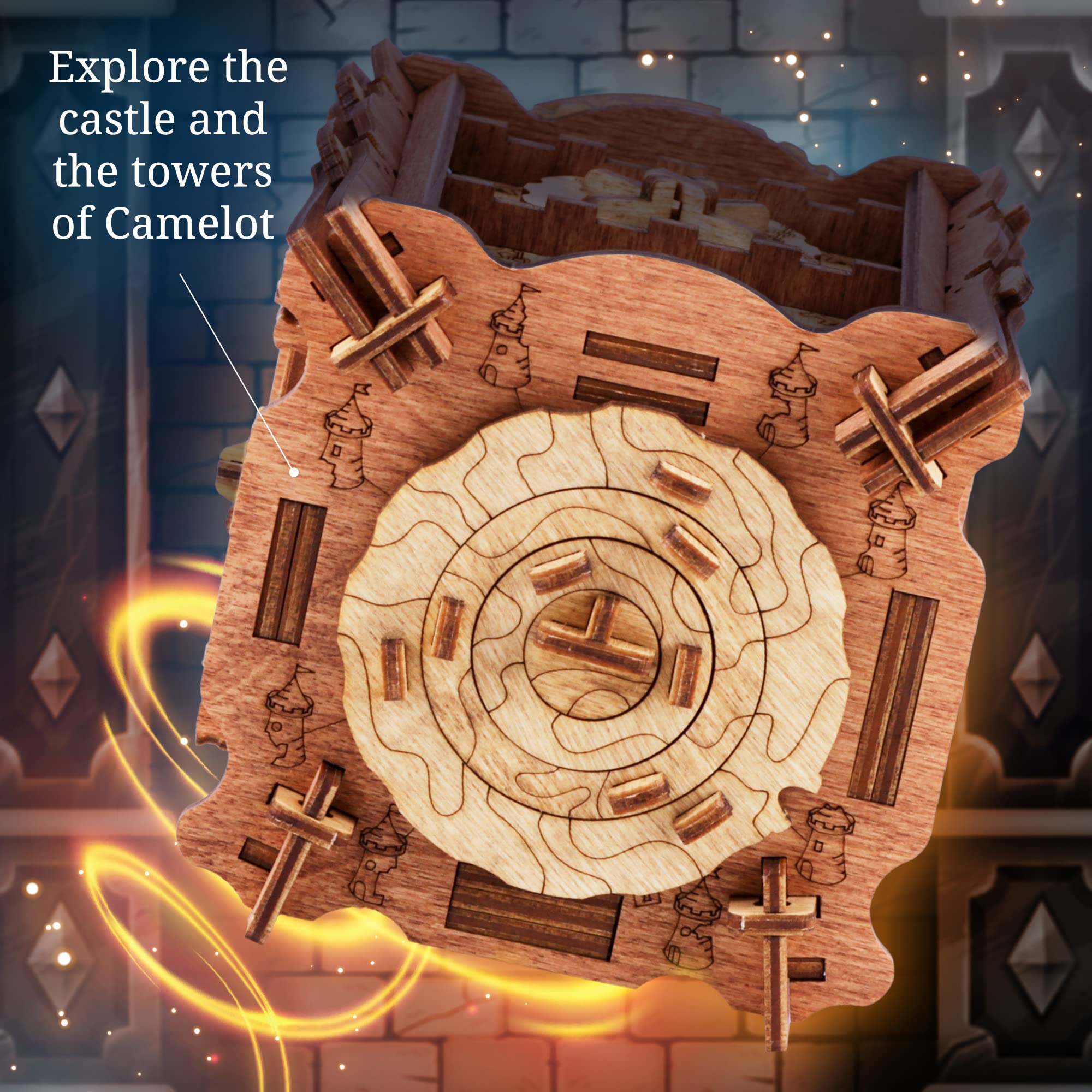 iDventure Cluebox Camelot gift idea showcasing clever mechanisms for puzzle lovers