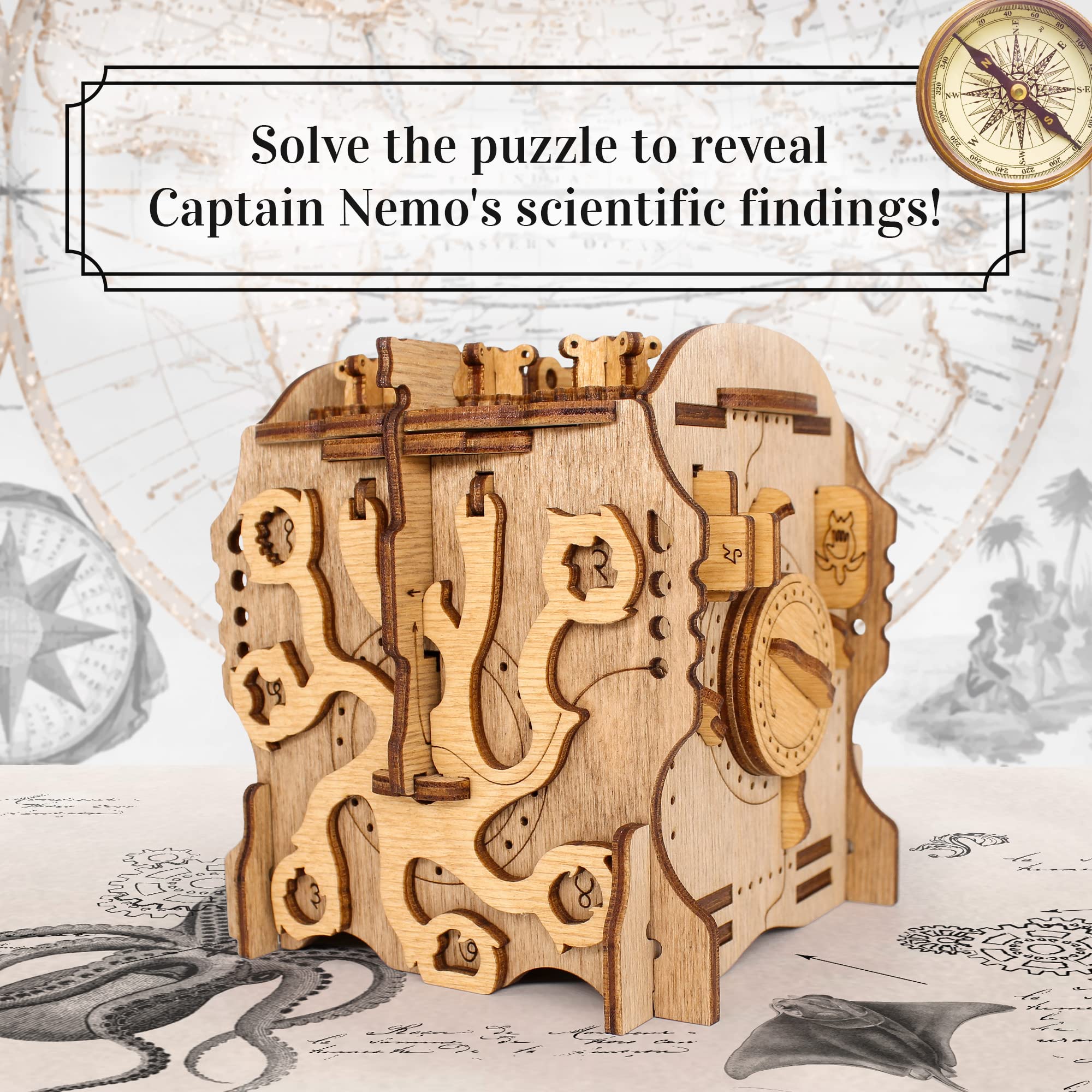 idventure Cluebox gift-ready puzzle box ideal for teens and adults