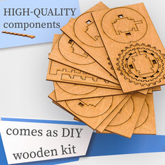 iDventure Kryptos assembly kit offers a satisfying build and reveal