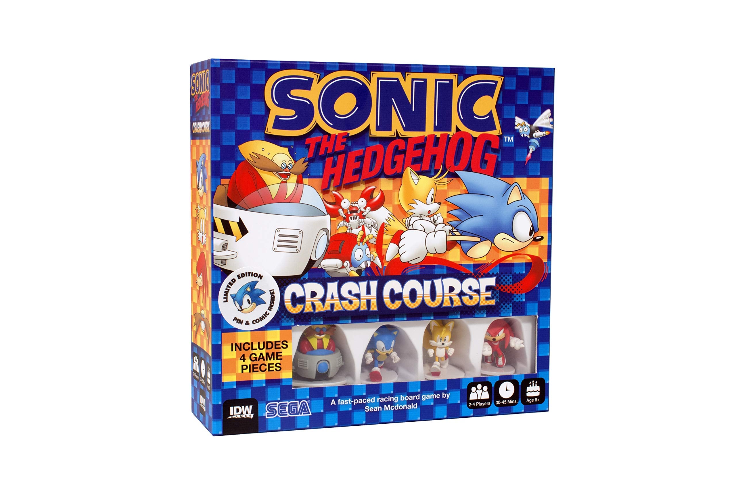 IDW Sonic Crash Course track layout showcases dynamic, replayable racing design.