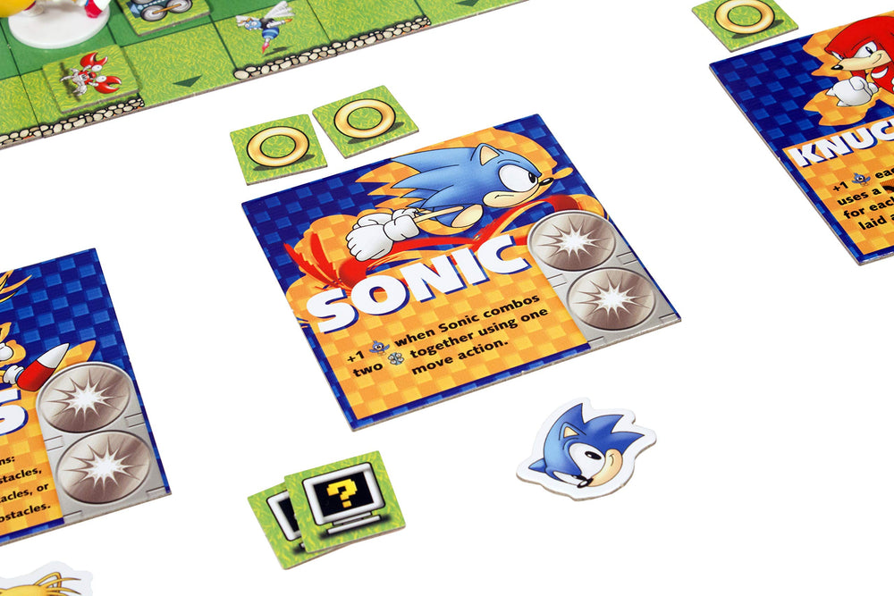IDW Sonic Green Hill Zone board captures the iconic racing setting.