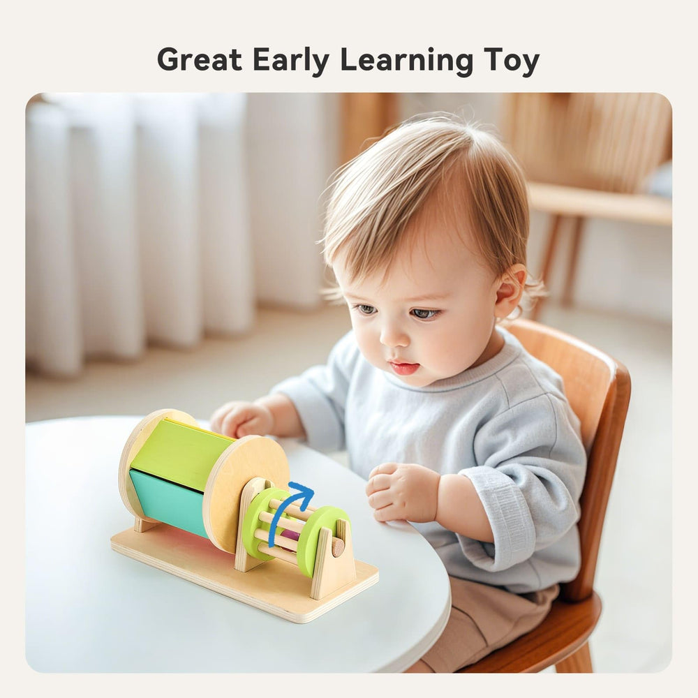 IEATFO sensory development toy promotes independent exploration for infants 0–12 months.