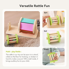 IEATFO mirror tracking toy enhances visual attention through mirror engagement.