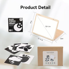 IEATFO stand adapts from tummy time to toddler use