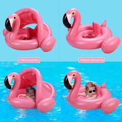 iefoah baby pool float flamingo party design invites kids to pool fun