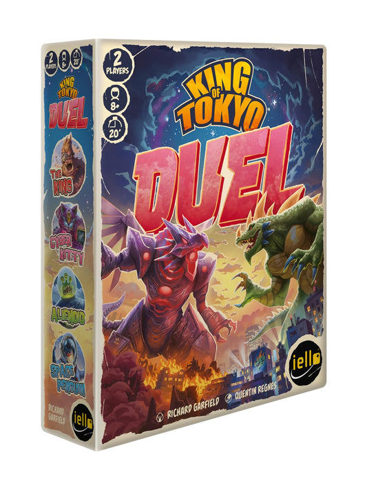 IELLO King of Tokyo Duel dice-rolling action for fast strategic battles