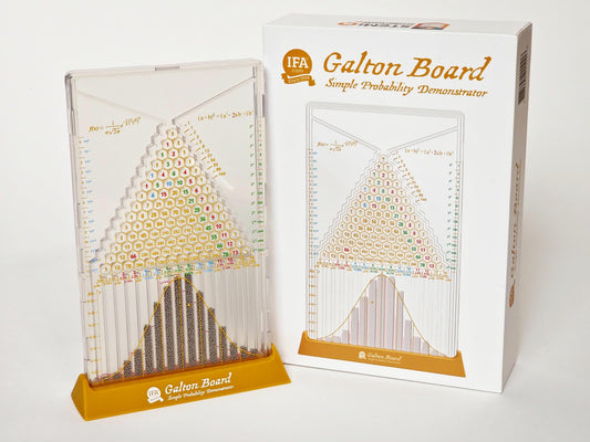 IFA Galton Board Simple Edition front view for classroom demos and compact design