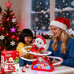IFASHIHOME Portable, durable Santa toy fits small play areas.