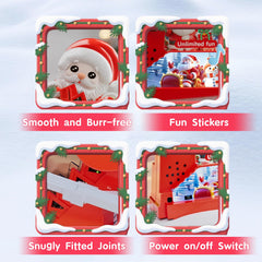 IFASHIHOME Santa slide action set promotes hands-on exploration.