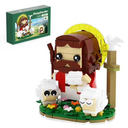 IFAYMOC Jesus figure with halo inspires faith-based storytelling at home.