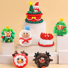 Kids shaping with ifergoo clay to spark imaginative play