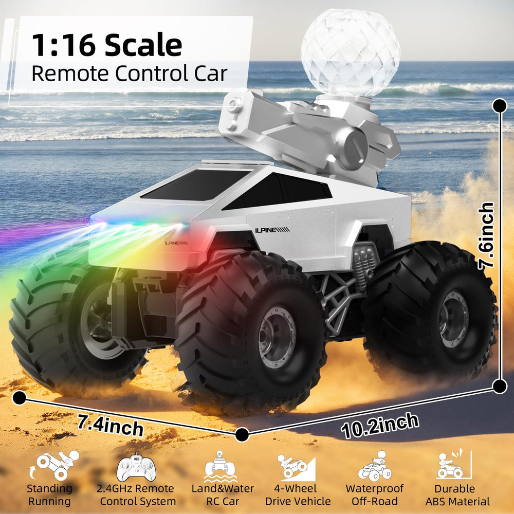 iFldnnry 4WD off-road chassis handles rocks and sand with stable handling
