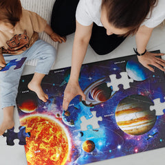 IFLOVE durable cardboard puzzle pieces withstand repeated use