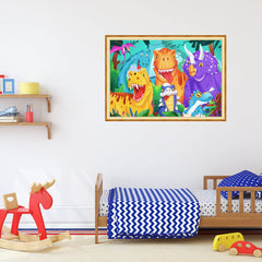 IFLOVE large-floor puzzle invites family bonding during shared problem solving sessions.