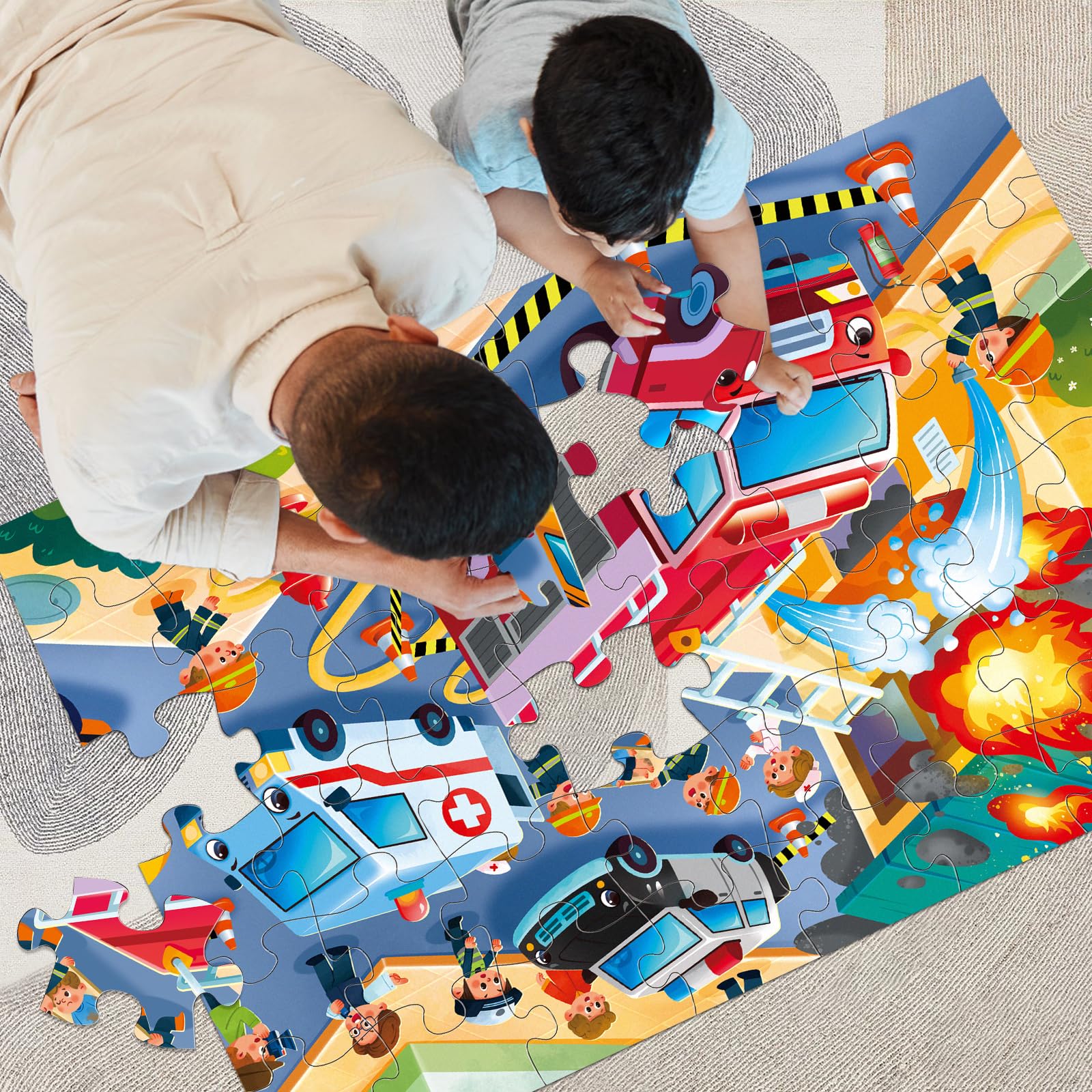 IFLOVE family-friendly puzzle time promoting bonding and teamwork