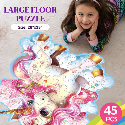 IFLOVE fairies image puzzle encourages imaginative play and fine-motor practice.