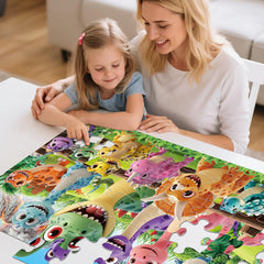 IFLOVE 3-6 years puzzle enhances memory and spatial skills.