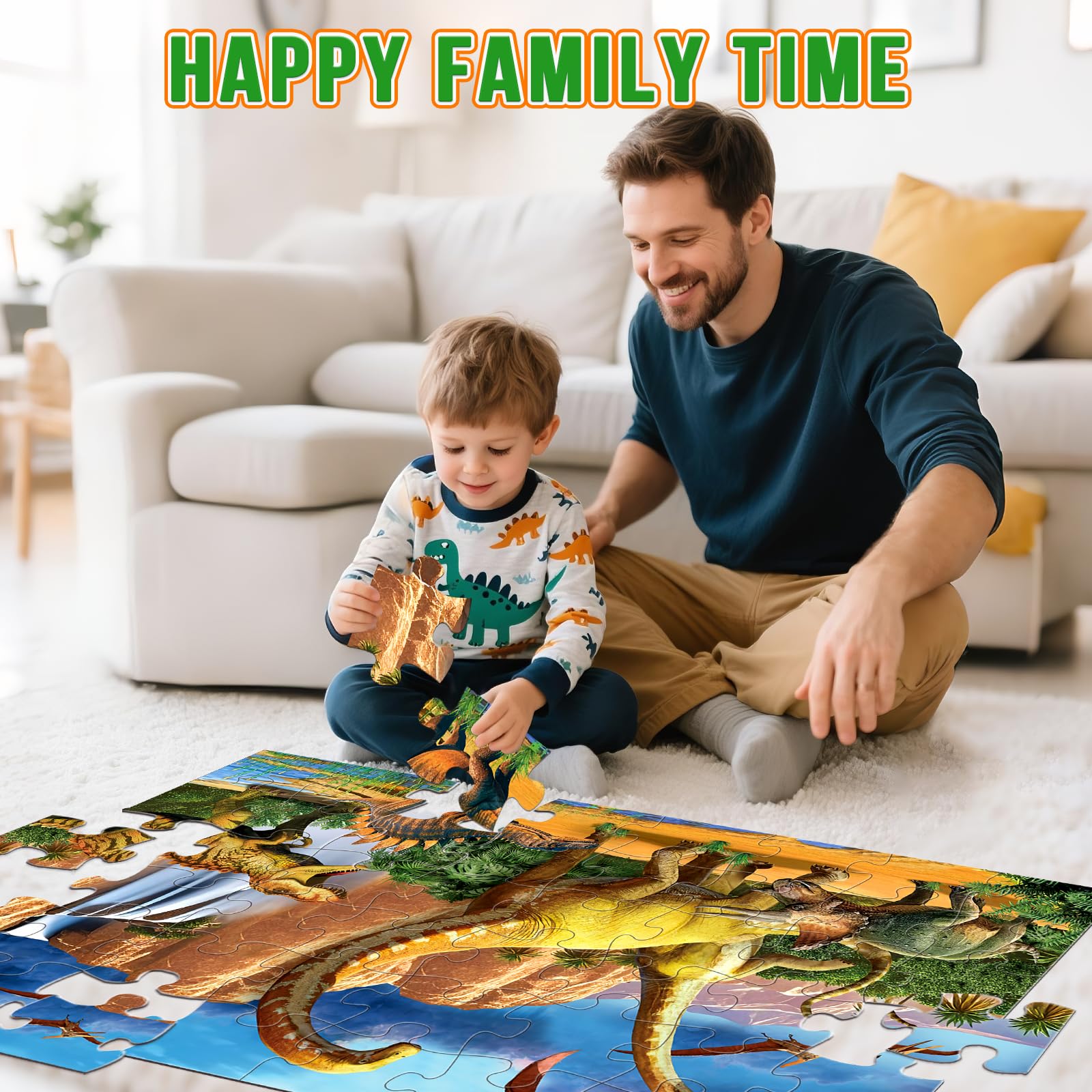 IFLOVE floor puzzle folds into tables or floors—versatile setup for family activity time.