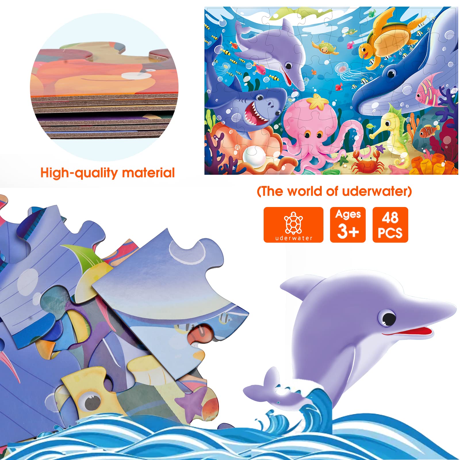 IFLOVE jumbo-floor-puzzle-underwater-scene-durable-cardboard emphasizes sturdy construction for repeated use