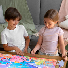 IFLOVE jumbo-floor-puzzle-underwater-scene-gift-box-ready packaging makes a convenient gift option