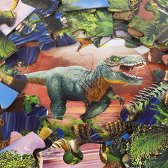 IFLOVE jumbo puzzle pieces with rounded edges promote safe, enjoyable play on floors or tables.
