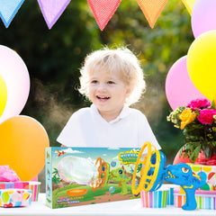 IFLOVE kid-friendly packaging highlighting safe, portable bubble toy.