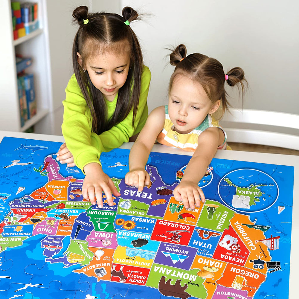 IFLOVE gift-ready puzzle set provides a large, engaging activity for gatherings