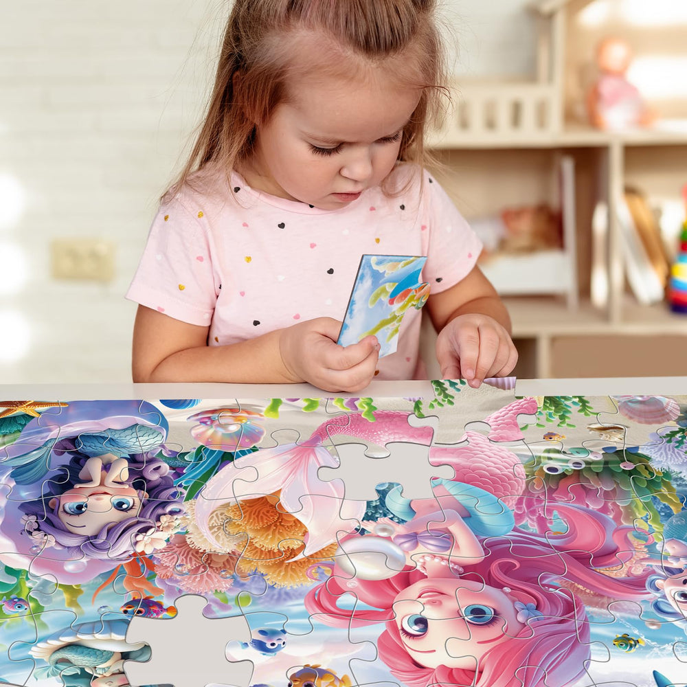 IFLOVE teaches problem solving and hand-eye coordination through piece fitting