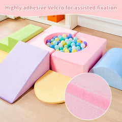 IFNOW pink arches inspire stacking and safe crawling in toddlers.