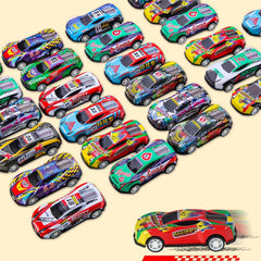 Colorful mini vehicles from iFunLong suitable for teaching and playtime activities.