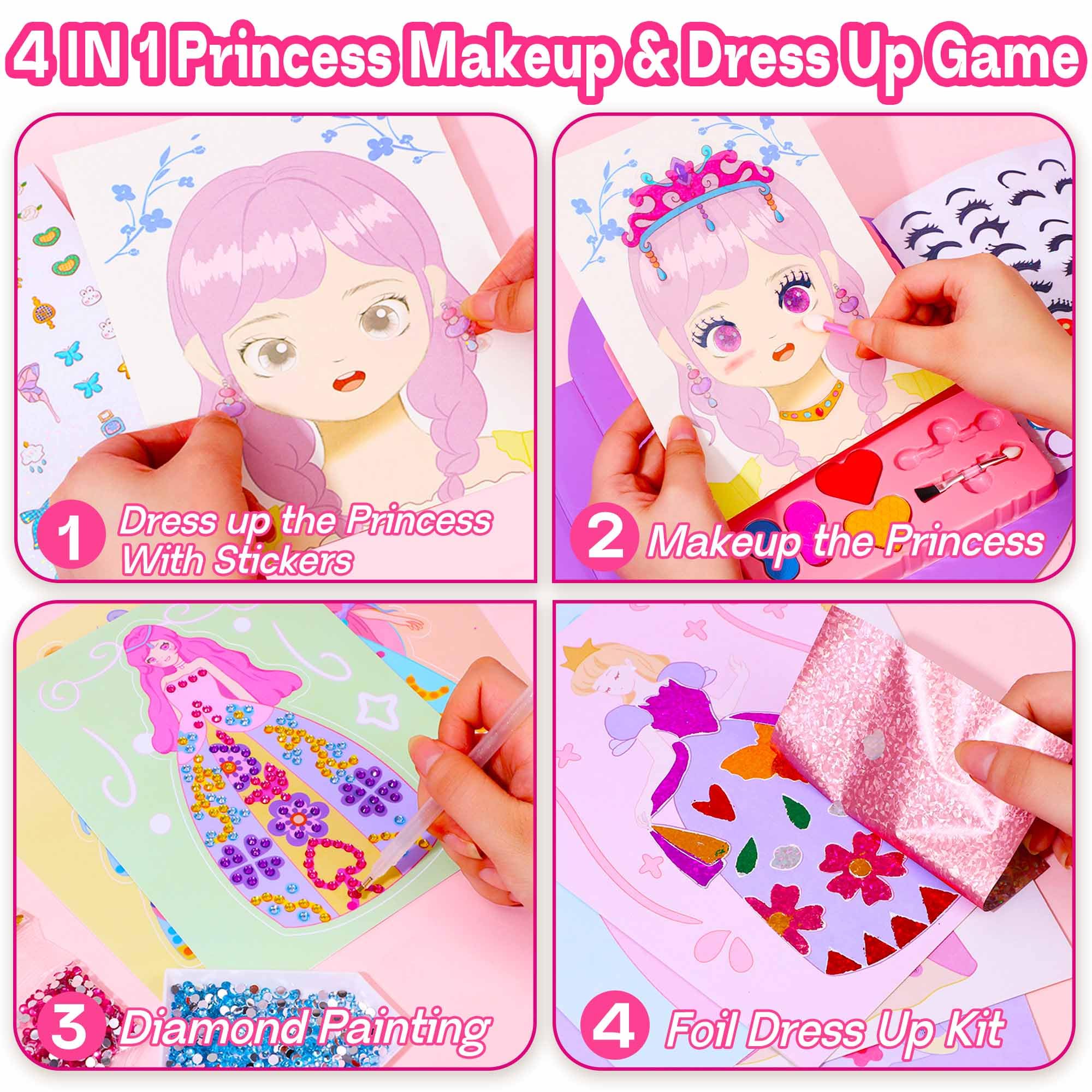 iGetooy princess-makeup-kit lets kids safely explore color and styling