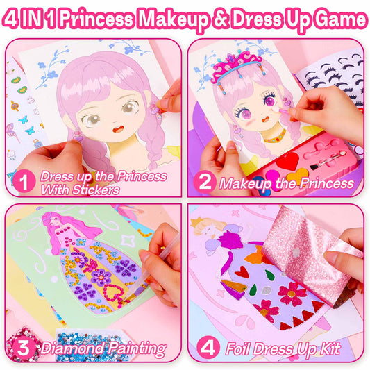 iGetooy princess-makeup-kit lets kids safely explore color and styling