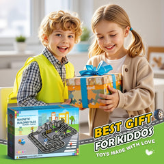 IGIVI kid playing with tiles fosters imaginative exploration and focus.