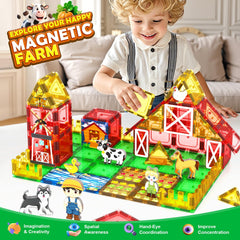 IGIVI farm tiles farmhouse scene supports storytelling and role-play adventures.