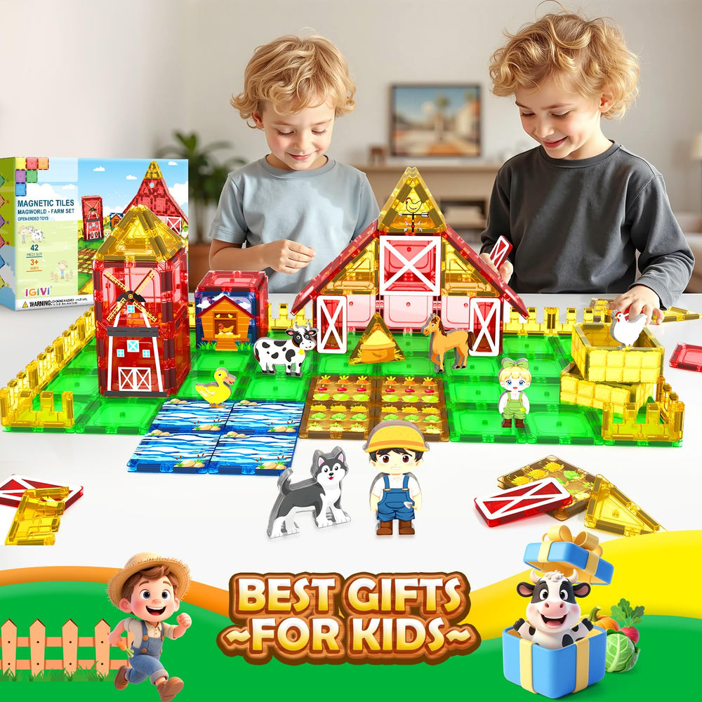 IGIVI farm tiles gift-ready packaging for birthdays and holidays.
