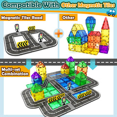 IGIVI road tiles with traffic signs support city layout planning and storytelling.
