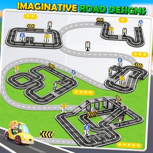 IGIVI traffic signs set adds realistic signaling for pretend-driving games.