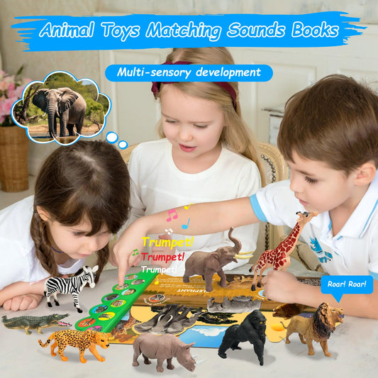 iGRATENS safari giraffe figure aids animal recognition through hands-on fun.