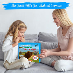 iGRATENS safari book with 10 sound buttons boosts interactive learning.