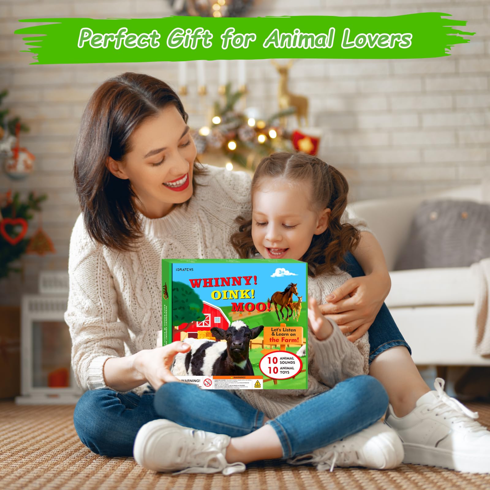 iGRATENS toddler-friendly handheld size ensures easy grasping during play.